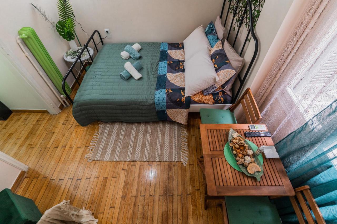 Green Boho Apartment Atenas Exterior foto